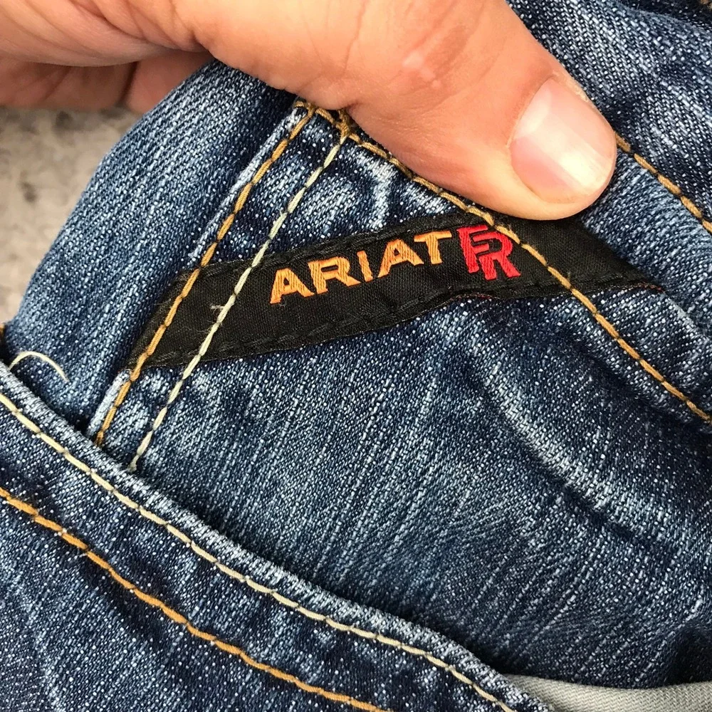 Ariat Work FR Jeans Mens 44x34 M4 Low Rise Boot Cut Flame Resistant